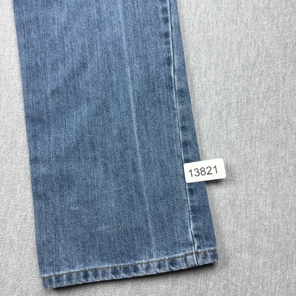 Carhartt Jeans Mens 36x34 Blue Denim Relaxed Fit Straight Holter Workwear 101483
